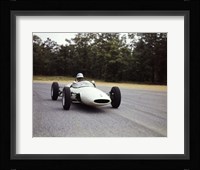 Man Reace Car Driver Driving Lotus Ford Sports Car Fine Art Print