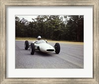 Man Reace Car Driver Driving Lotus Ford Sports Car Fine Art Print
