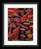 The Strip Neon Signs Las Vegas Fine Art Print