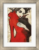 Feminine Red (detail) Fine Art Print
