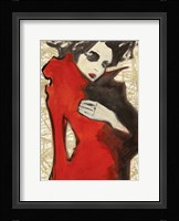 Feminine Red (detail) Fine Art Print