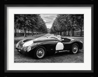Vintage Roadster in a Park Fine Art Print