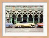 Cars parked in Havana, Cuba Fine Art Print