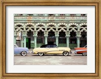 Cars parked in Havana, Cuba Fine Art Print