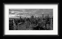 Chelsea and Midtown Manhattan (BW detail) Fine Art Print