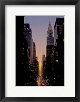 Manhattanhenge Framed Print