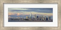 Manhattan with Statue of Liberty and One WTC Fine Art Print