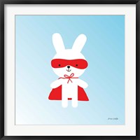 Rabbit Super Hero Fine Art Print