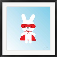 Rabbit Super Hero Fine Art Print