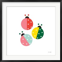 Ladybugs Three Fine Art Print