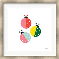 Ladybugs Three Fine Art Print