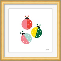 Ladybugs Three Fine Art Print