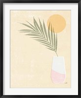 Sun Palm II Blush Fine Art Print
