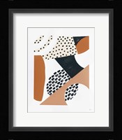 Luminous Tumble II Warm Framed Print