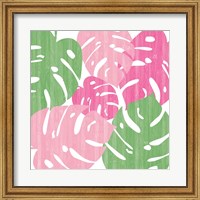 Monstera II Hot Pink Fine Art Print