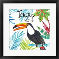 Tropicana II Toucan Fine Art Print