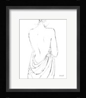 Beauty in the Mist I BW Framed Print