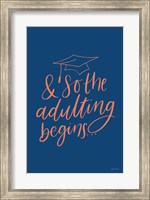 Graduation IV Blue Fine Art Print