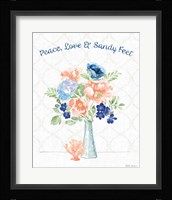 Coastline Botanical VII Framed Print