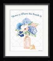 Coastline Botanical VI Framed Print