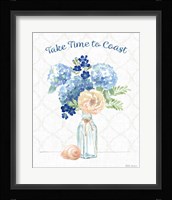 Coastline Botanical V Framed Print