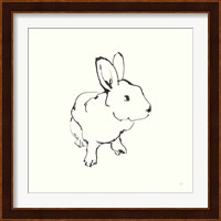 Line Bunny II Fine Art Print