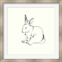 Line Bunny I Fine Art Print