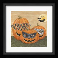Funny Pumpkins Framed Print