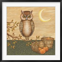 Halloween Owl Fine Art Print