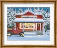 Holiday Moments II North Pole Fine Art Print