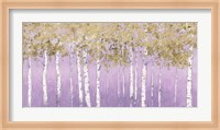 Shimmering Forest Lavender Crop Fine Art Print