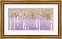 Shimmering Forest Lavender Crop Fine Art Print