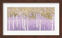 Shimmering Forest Lavender Crop Fine Art Print