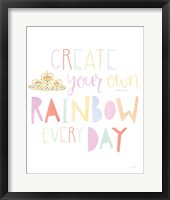 Lets Chase Rainbows III Framed Print