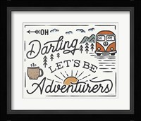 Adventurous I v2 Framed Print