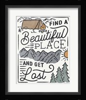 Adventurous V Framed Print