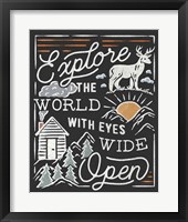 Adventurous IV Black Framed Print