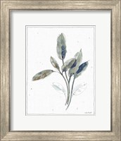 A Country Weekend IV with Navy Fine Art Print