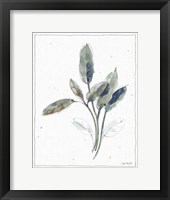 A Country Weekend IV with Navy Fine Art Print