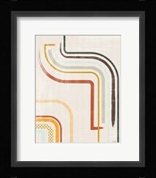 Lingering Lines I Framed Print