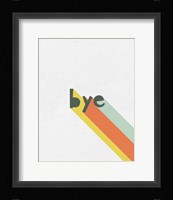 Rainbow Words IV Framed Print