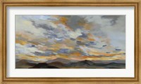 High Desert Sky I Navy Fine Art Print