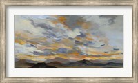 High Desert Sky I Navy Fine Art Print