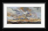 High Desert Sky I Navy Fine Art Print
