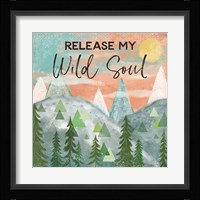 Woodland Forest VII Framed Print