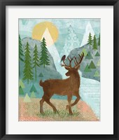 Woodland Forest II Framed Print