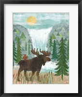 Woodland Forest IV Framed Print
