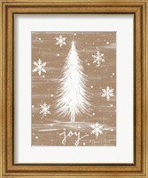 Joy Christmas Tree Fine Art Print