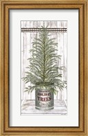 Galvanized Pot Spruce Fine Art Print