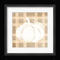 Plaid Pumpkin I Fine Art Print
